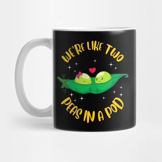 We're Like Two Peas In a Pod Adorable Married Pun by theperfectpresents
